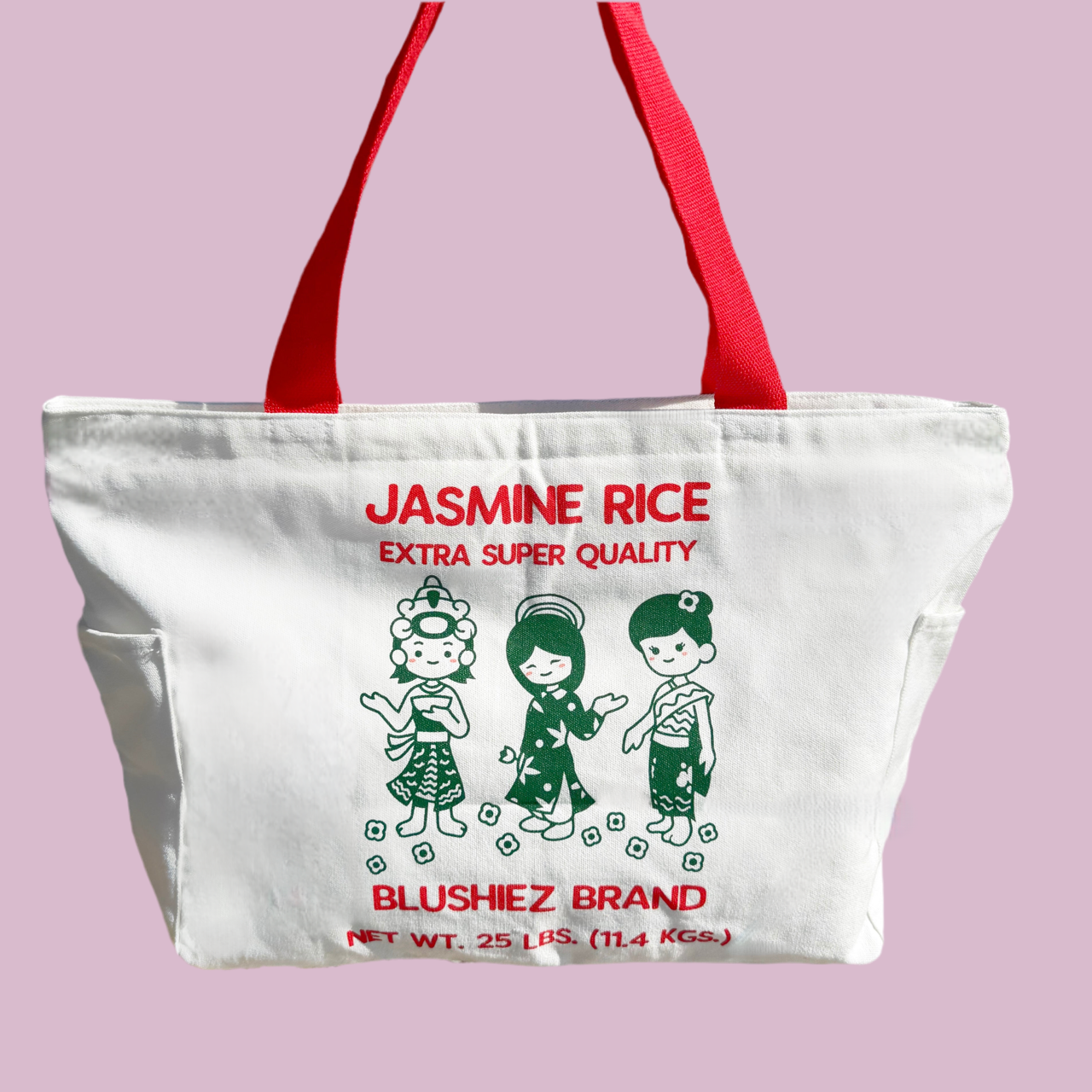 Premium Jasmine Rice Tote Bag
