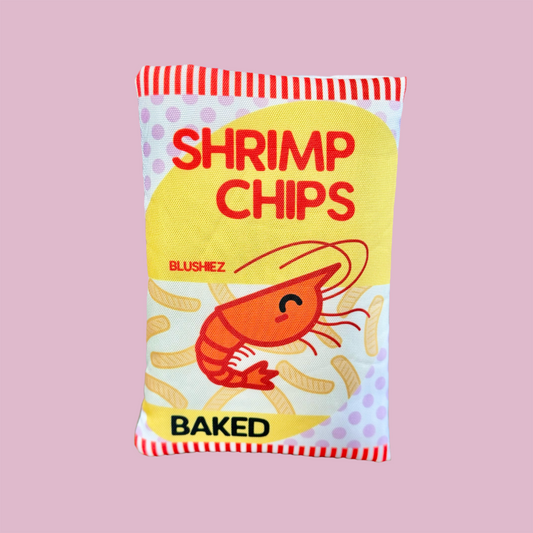 Shrimp Chips Dog Toy