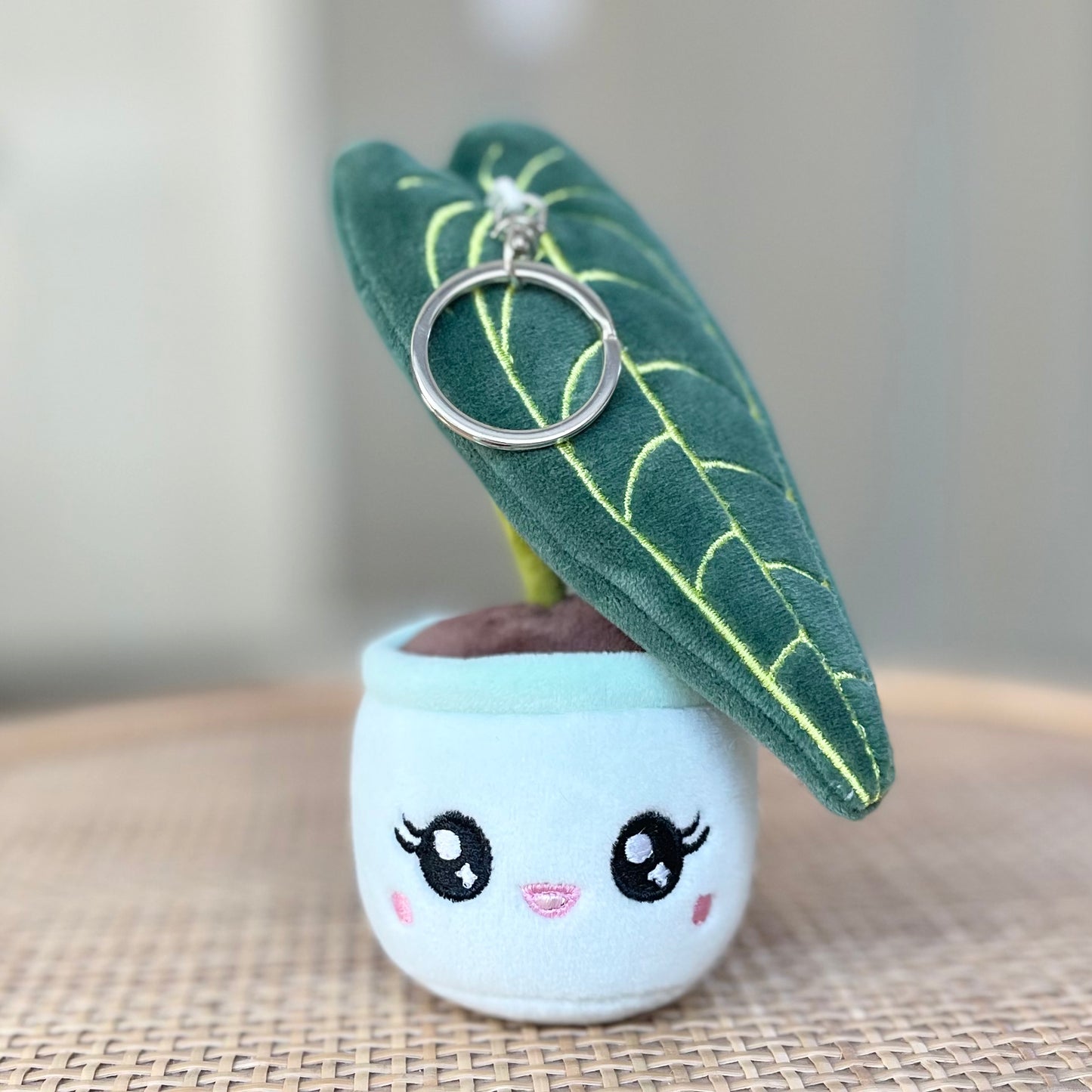 Plush Keychain Queen Anthurium