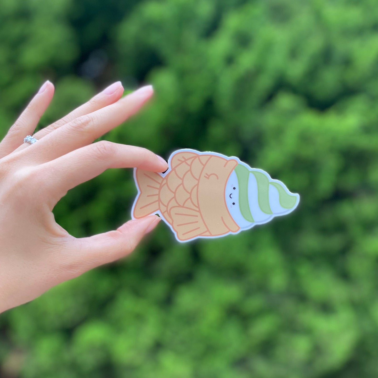 Taiyaki Ice Cream Stickers