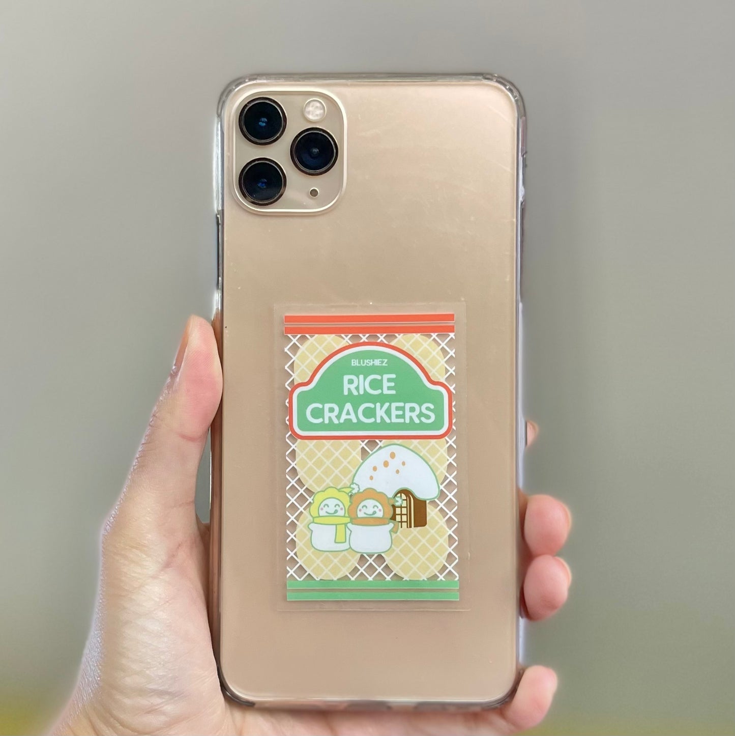 Rice Cracker Sticker