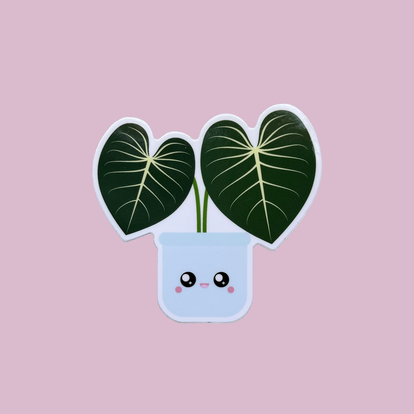 Philodendron gloriosum Plant Sticker