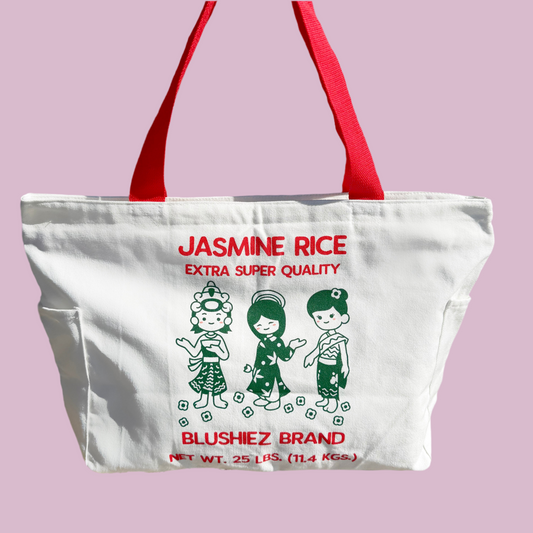 Premium Jasmine Rice Tote Bag