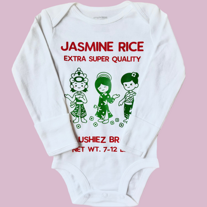 Jasmine Rice Baby Bodysuit