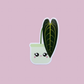 Queen Anthurium (warocqueanum) Plant Sticker