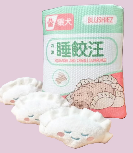 Frozen Dumplings 3 Piece Dog Toy
