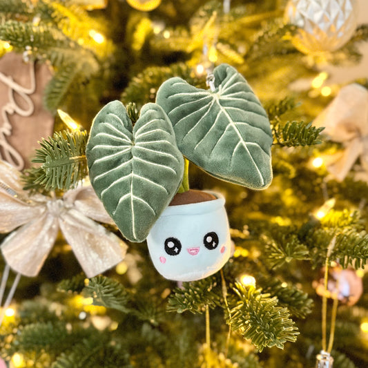 Plush Keychain: Philodendron Gloriosum