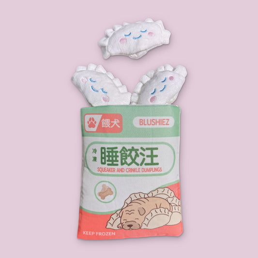 Frozen Dumplings 3 Piece Dog Toy