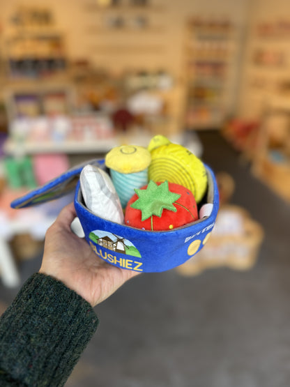 Butter Cookie Tin Sewing Kit 5 Piece Dog Toy