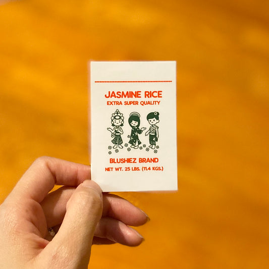 Jasmine Rice Sticker