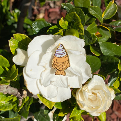 Taiyaki Ice Cream 1” Enamel Pin