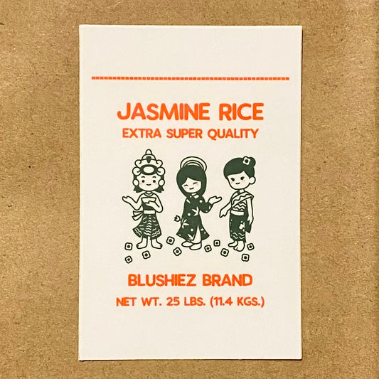 Jasmine Rice Sticker